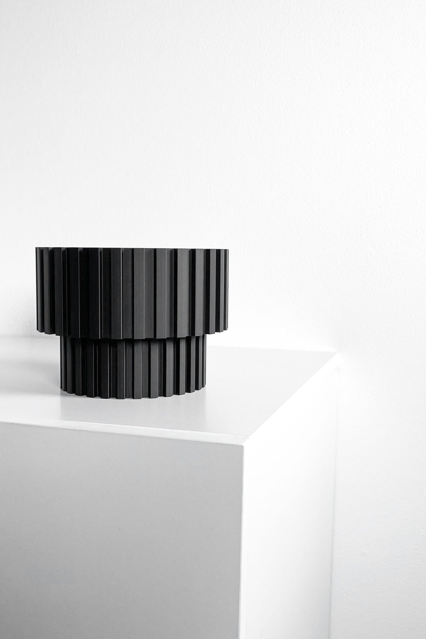 Plant Stand, Architectural Sculpture, Statement Indoor Pot Holder, Sculptural Pedestal