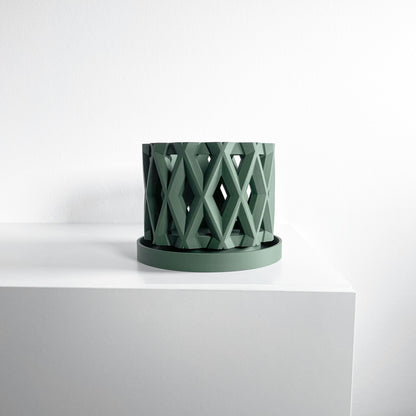 Orchid Pot, Transparent Root Viewfinder, Minimalist Shelf Planter, Crystal Display