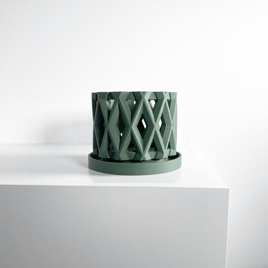 Orchid Pot, Transparent Root Viewfinder, Minimalist Shelf Planter, Crystal Display