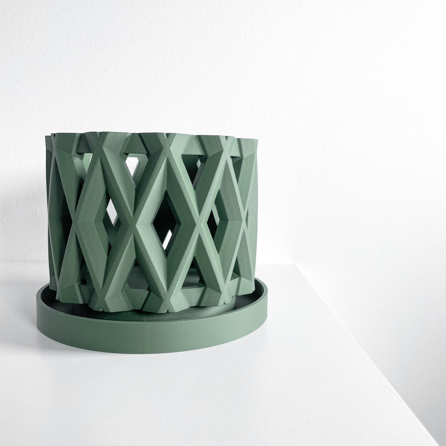 Orchid Pot, Transparent Root Viewfinder, Minimalist Shelf Planter, Crystal Display