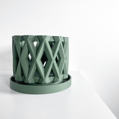 Orchid Pot, Transparent Root Viewfinder, Minimalist Shelf Planter, Crystal Display