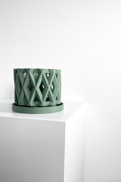 Orchid Pot, Transparent Root Viewfinder, Minimalist Shelf Planter, Crystal Display