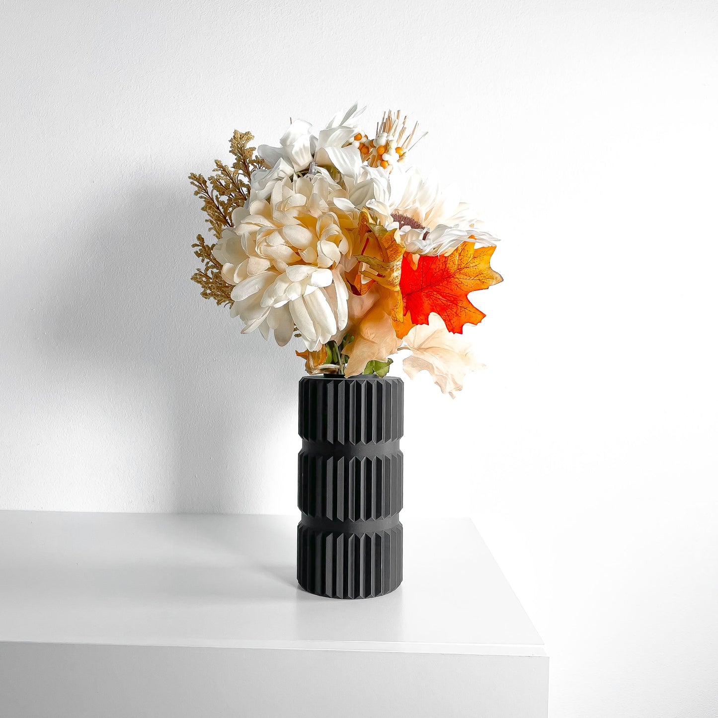 Modern Vase, Sculptural Home Decor, Table Centerpiece, Elegant Minimalist Accent, Matte Finish, Lightweight