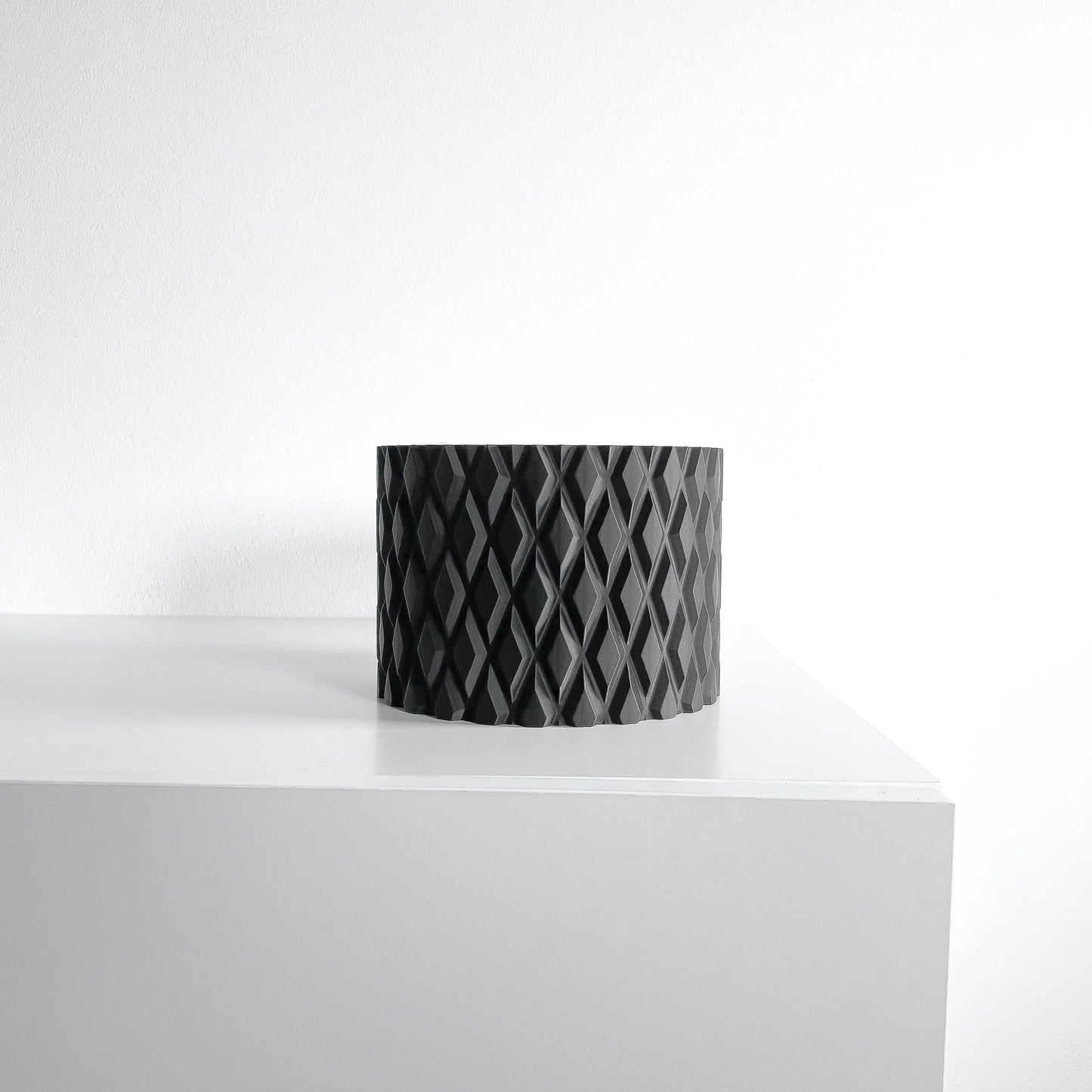 Geometric Planter, Minimalist Succulent Vessel, Desk Organizer, Contemporary Deco Holder