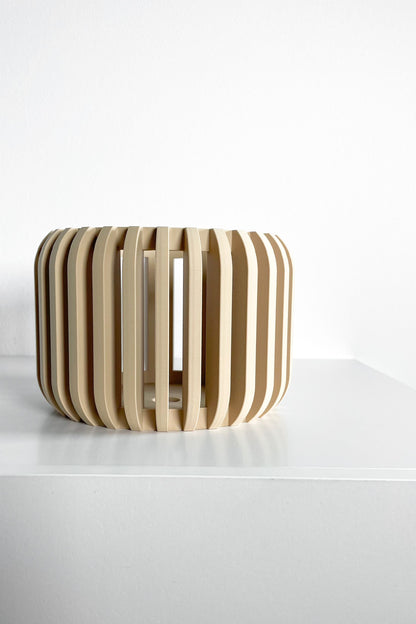 Orchid Planter, Air Pruning Pot, Root Visibility, Midcentury Display, Minimalist