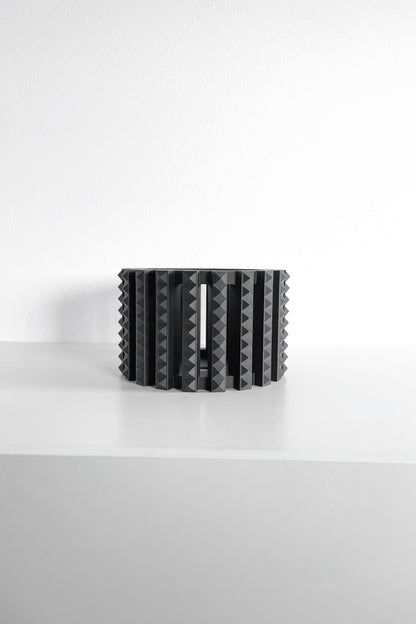 Orchid Pot, Airy Root-Friendly Sculptural Planter, Modern Desktop Display Container