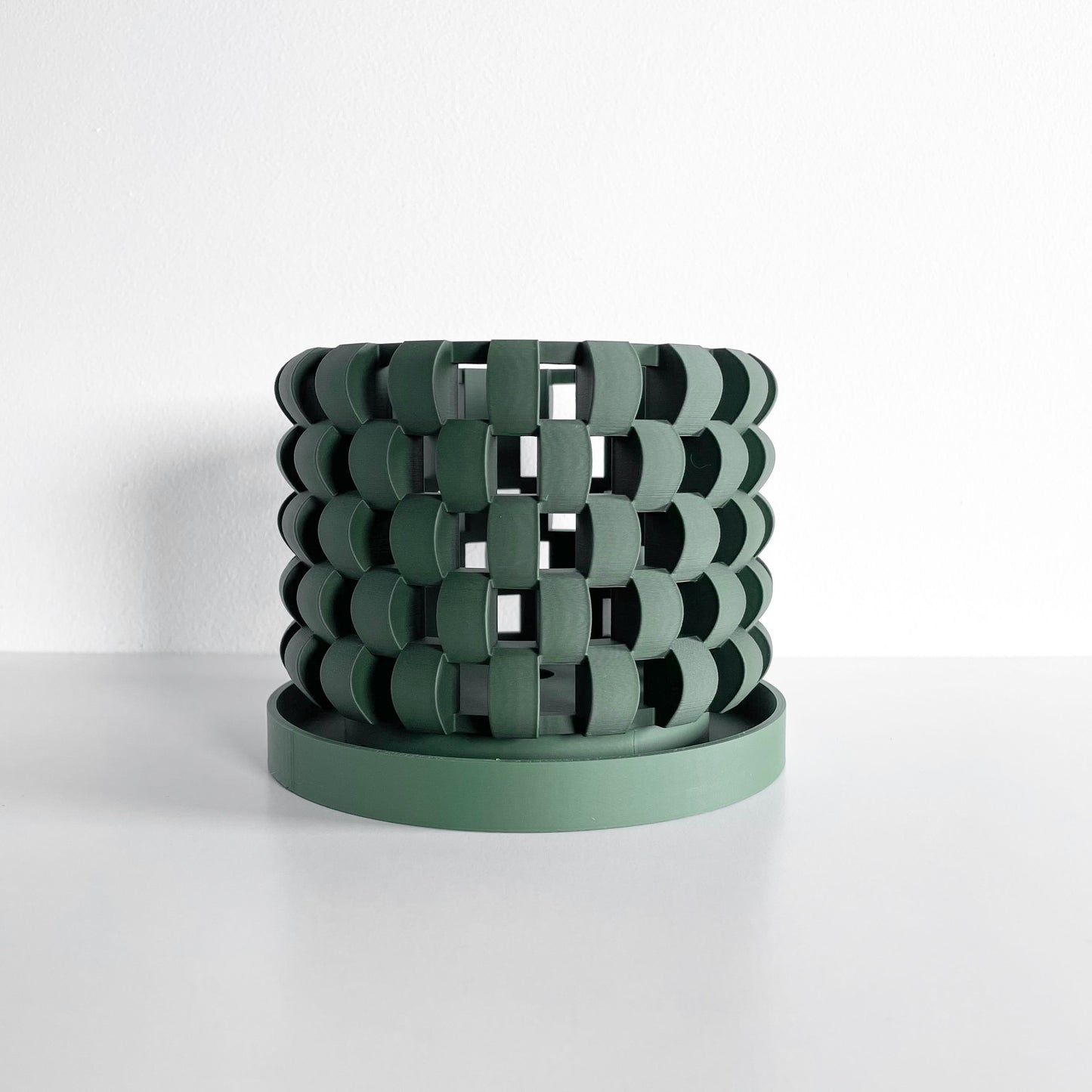 Orchid Pot, Root-Viewing Windowsill Planter, Contemporary Sculptural Centerpiece, Air-Pruning