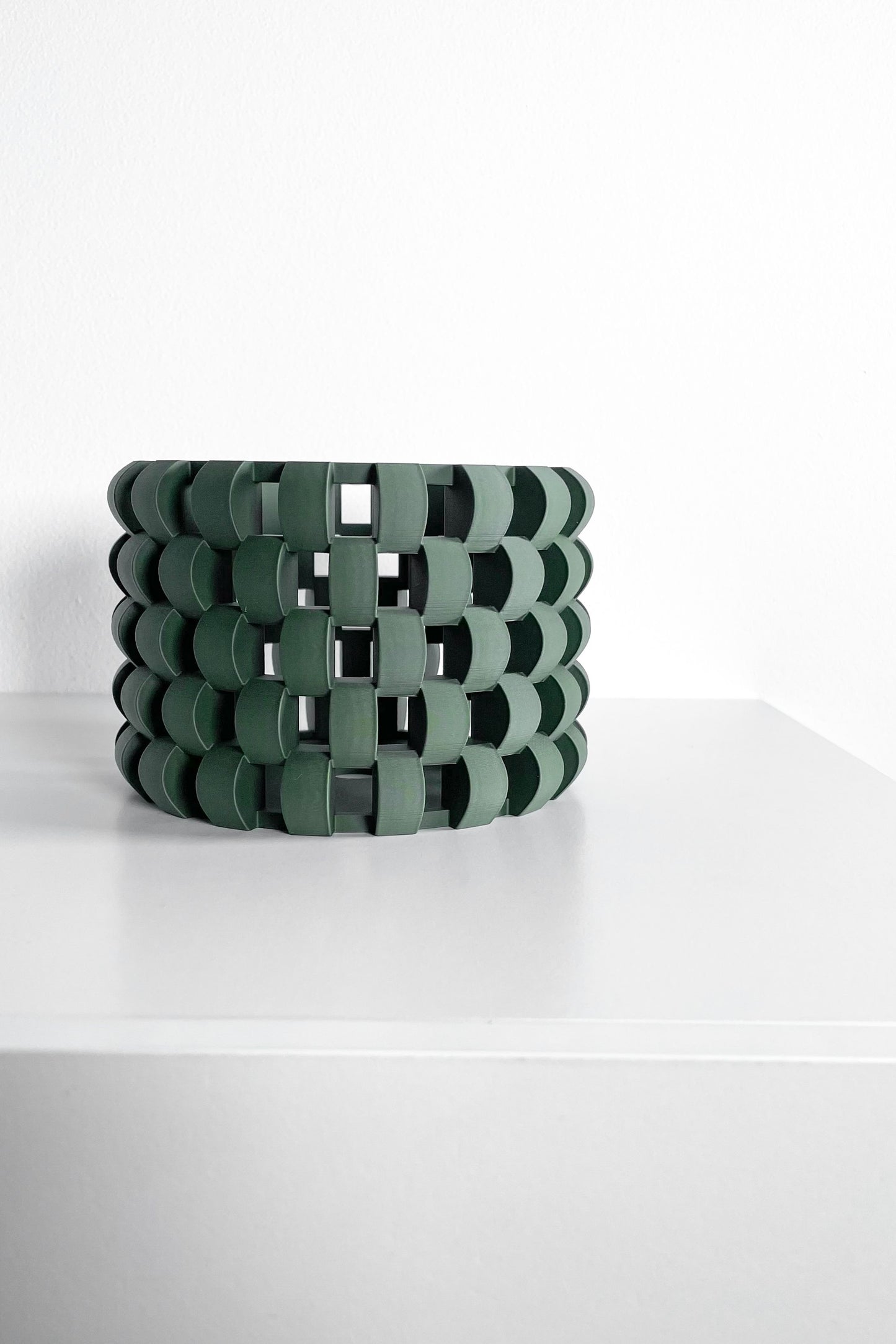 Orchid Pot, Root-Viewing Windowsill Planter, Contemporary Sculptural Centerpiece, Air-Pruning