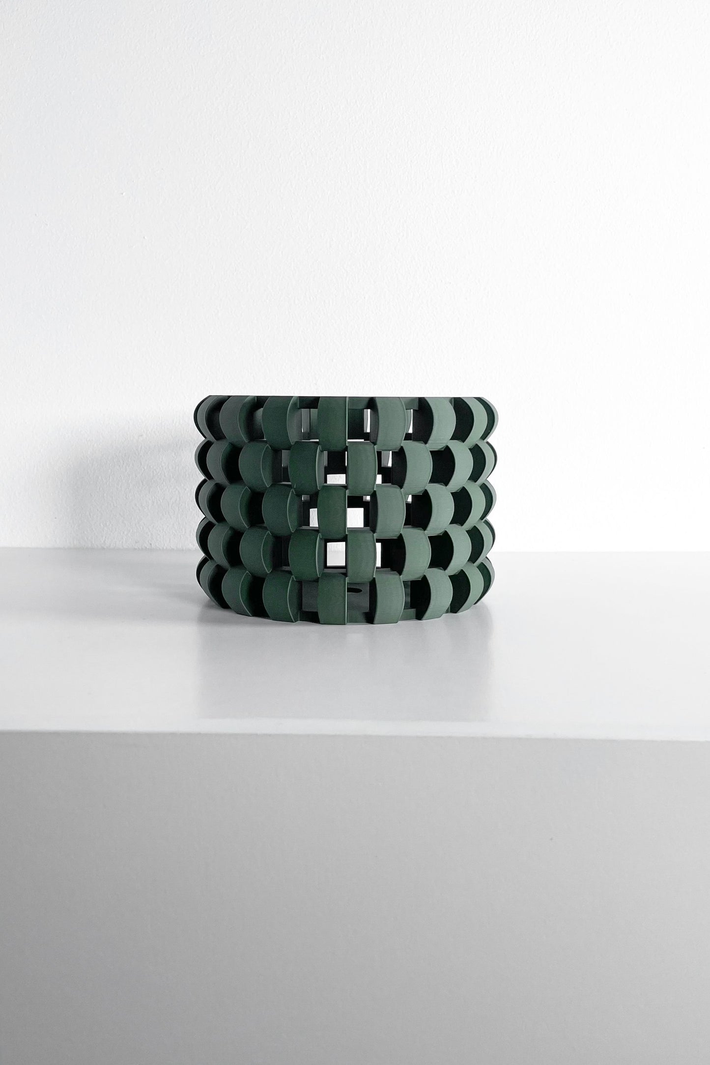 Orchid Pot, Root-Viewing Windowsill Planter, Contemporary Sculptural Centerpiece, Air-Pruning