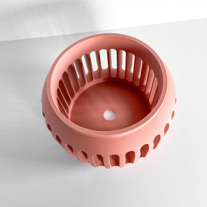 Orchid Pot, Rootview Airflow Planter, Windowsill Sculptural Display, Modern Minimalist