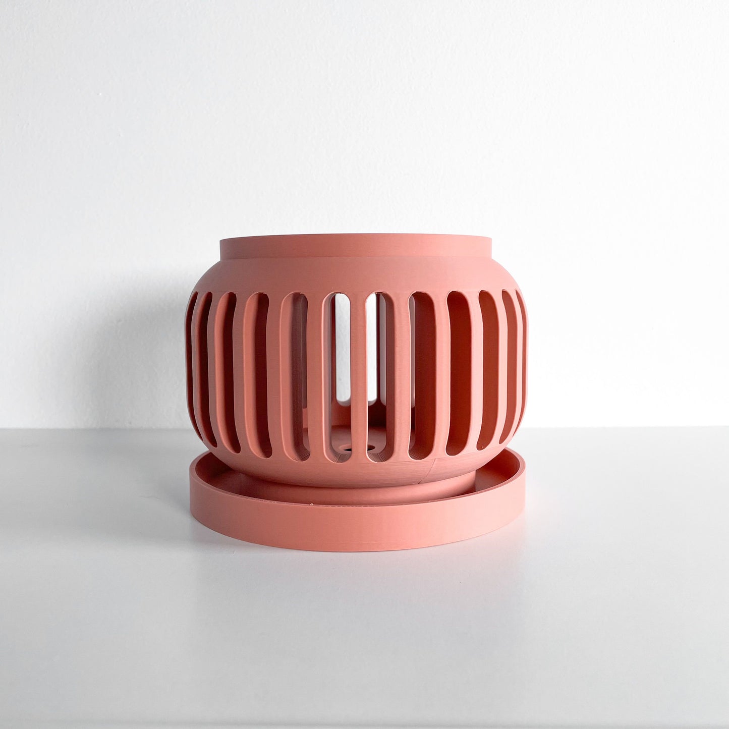 Orchid Pot, Rootview Airflow Planter, Windowsill Sculptural Display, Modern Minimalist