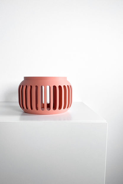 Orchid Pot, Rootview Airflow Planter, Windowsill Sculptural Display, Modern Minimalist