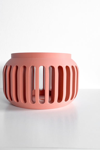 Orchid Pot, Rootview Airflow Planter, Windowsill Sculptural Display, Modern Minimalist