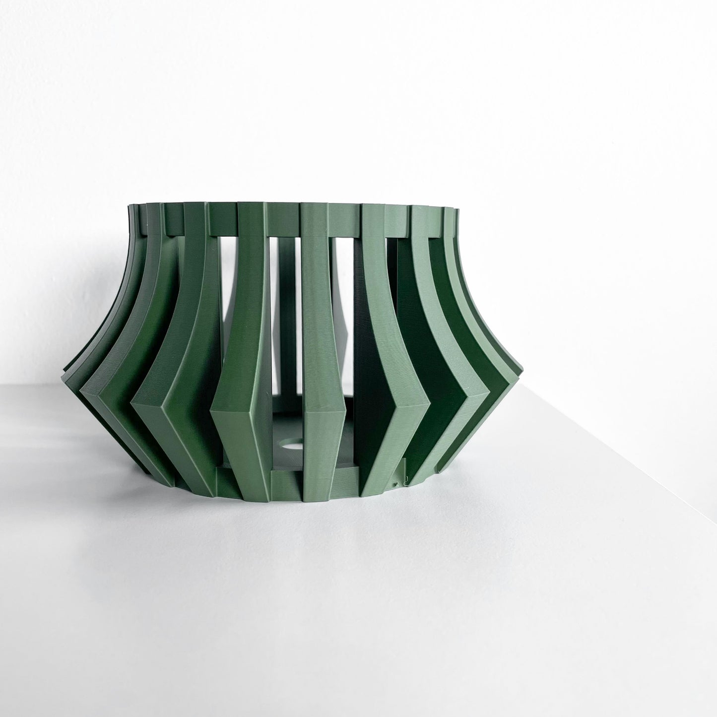 Orchid Pot, Sculptural Ventilated Planter, Root View BotanicalDisplay Organizer.