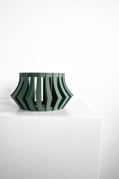 Orchid Pot, Sculptural Ventilated Planter, Root View BotanicalDisplay Organizer.