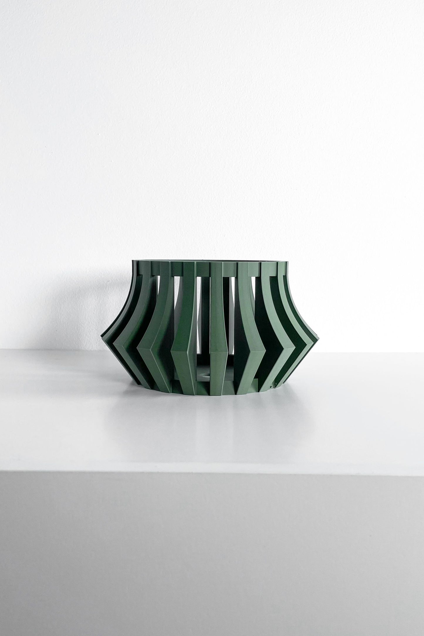 Orchid Pot, Sculptural Ventilated Planter, Root View BotanicalDisplay Organizer.