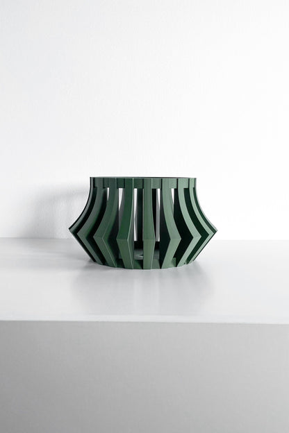 Orchid Pot, Sculptural Ventilated Planter, Root View BotanicalDisplay Organizer.