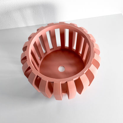 Orchid Pot, Airflow Planter, Root Visibility, Lightweight Room Decor, Modern Minimalist