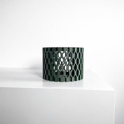 Orchid Pot, Root-view Planter, Windowsill-display, Minimalist Shelf-organizer, Breathable Elegant