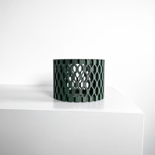 Orchid Pot, Root-view Planter, Windowsill-display, Minimalist Shelf-organizer, Breathable Elegant