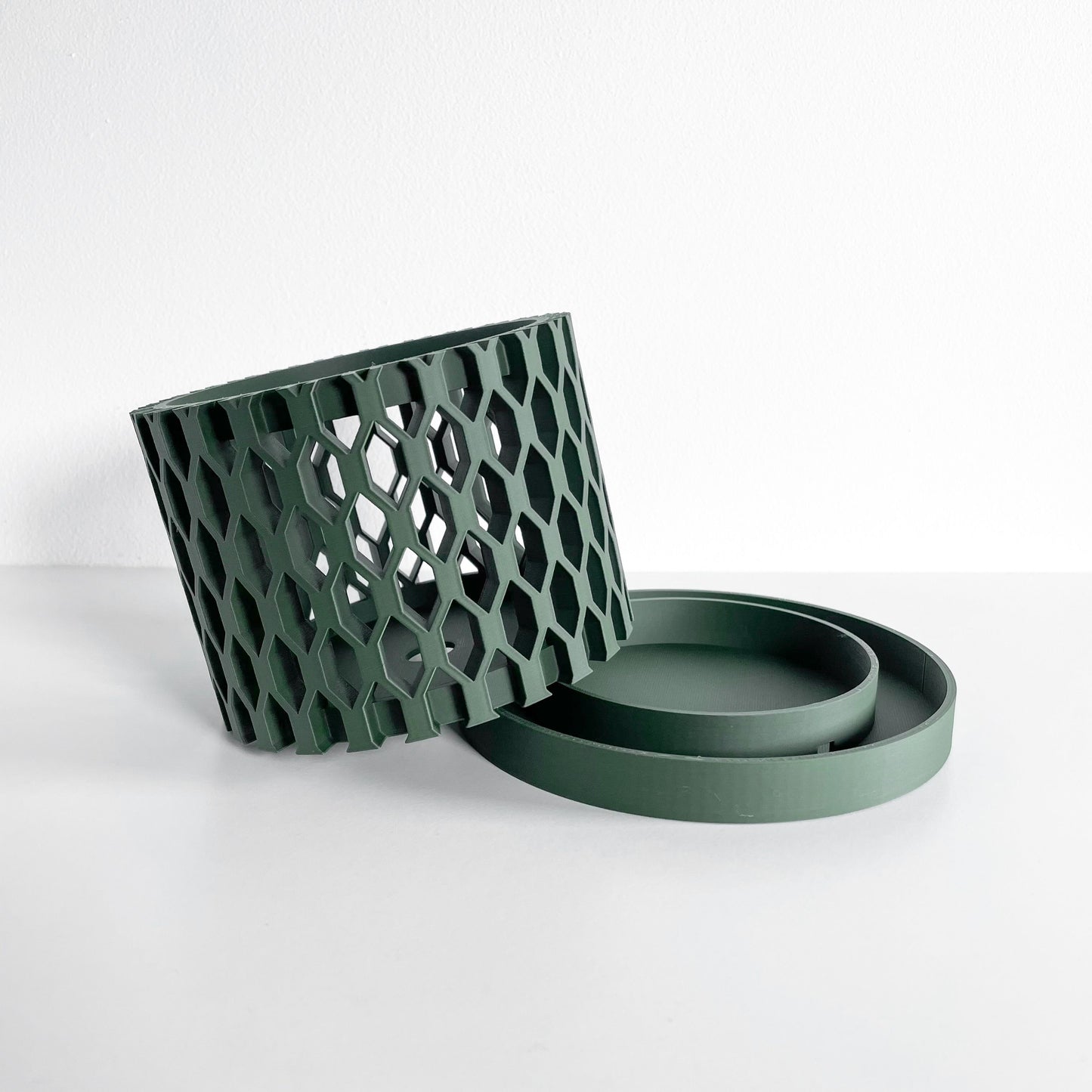 Orchid Pot, Root-view Planter, Windowsill-display, Minimalist Shelf-organizer, Breathable Elegant