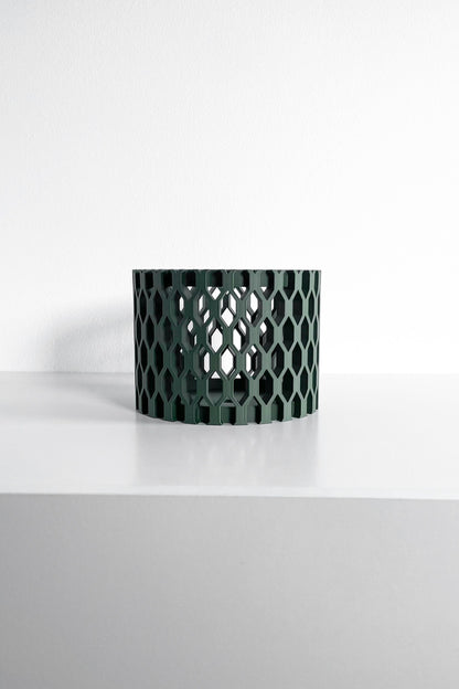 Orchid Pot, Root-view Planter, Windowsill-display, Minimalist Shelf-organizer, Breathable Elegant