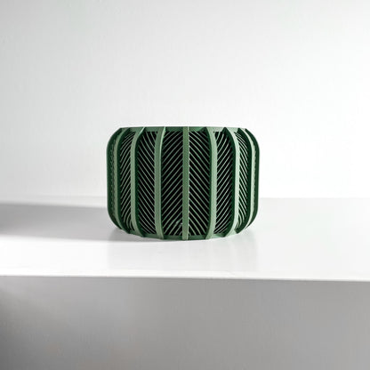 orchid pot, rootview planter, windowsill airflow display, artdeco desk organizer