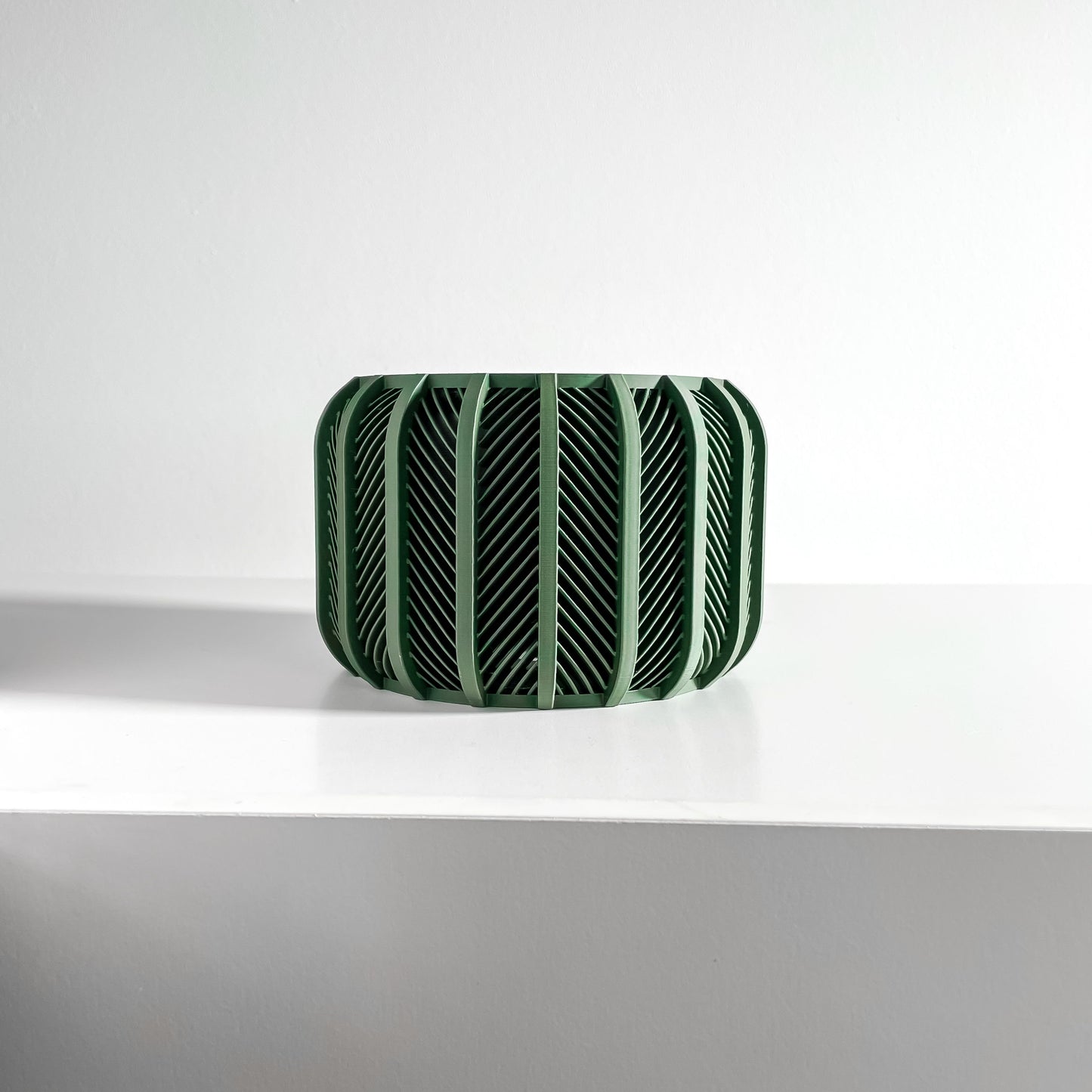 orchid pot, rootview planter, windowsill airflow display, artdeco desk organizer