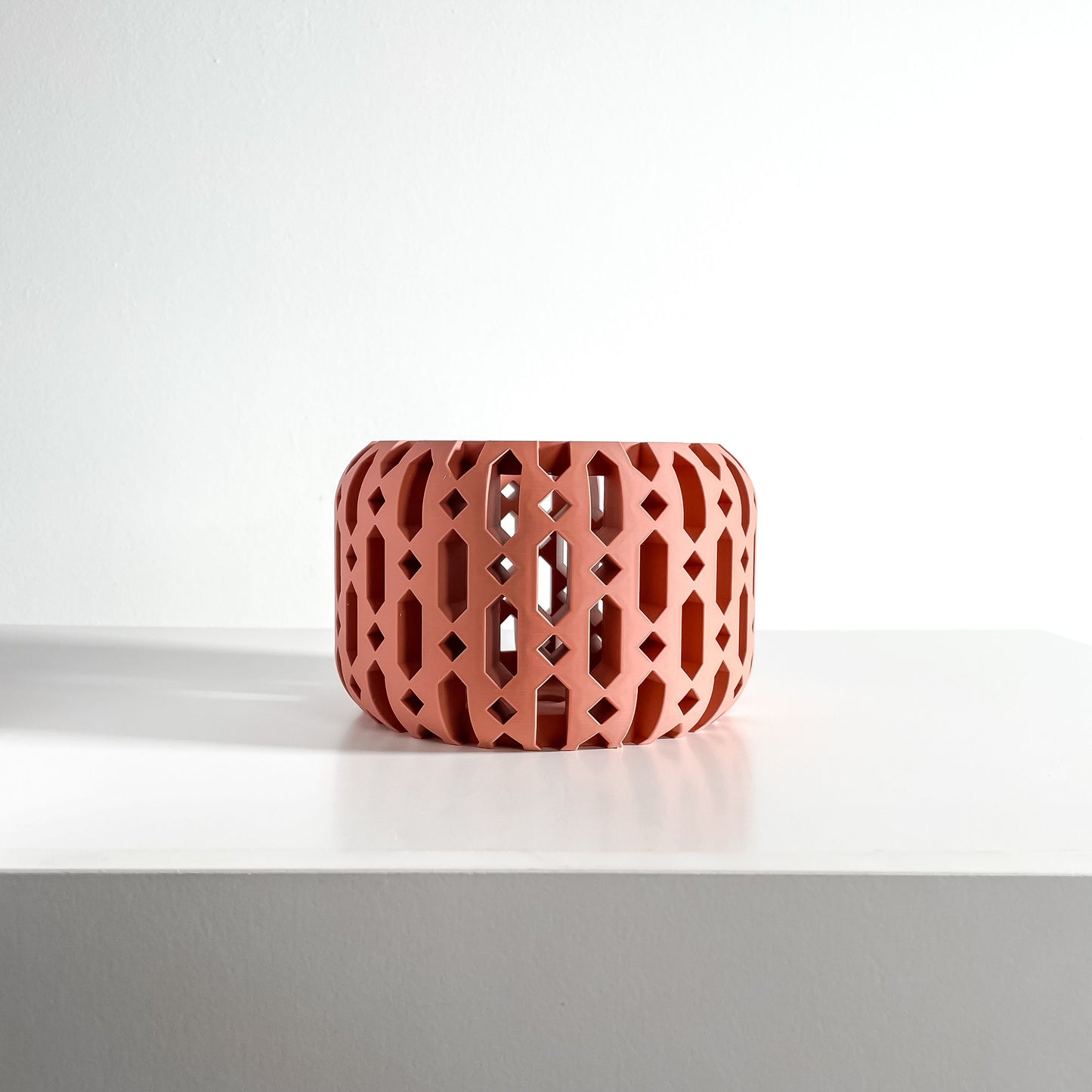 Orchid Pot, Root View, Breathable Windowsill, Contemporary Sculptural Vessel Matte