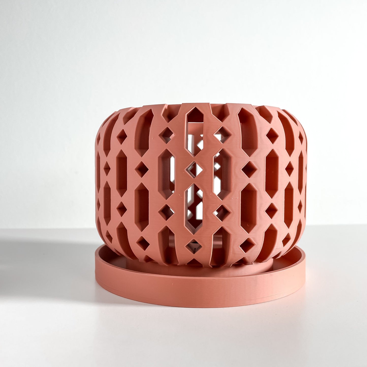 Orchid Pot, Root View, Breathable Windowsill, Contemporary Sculptural Vessel Matte