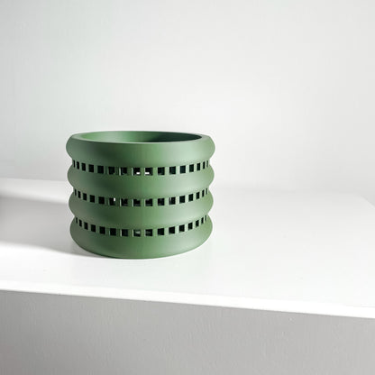 Orchid Planter, Ventilated Root Optimizing Moisture Control, Easy Repotting Display