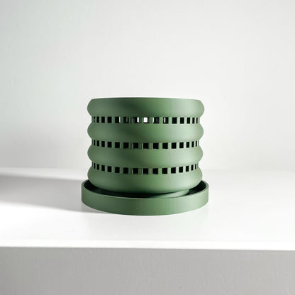 Orchid Planter, Ventilated Root Optimizing Moisture Control, Easy Repotting Display