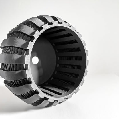 Orchid Planter, Breathable Root View Pot, Windowsill Hanging Accent, Modern-Minimalist