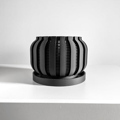 Orchid Planter, Breathable Root View Pot, Windowsill Hanging Accent, Modern-Minimalist