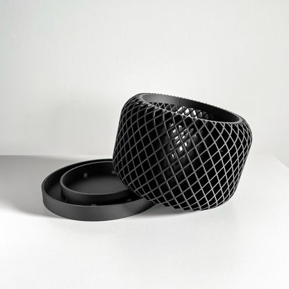 Orchid Planter, Breathable Container, Root Health Airflow, Nursery Display, Hanging Shelf, Plant Care Organizer