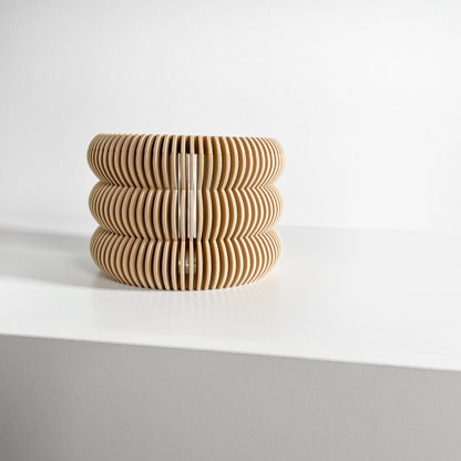 Original Geometric Orchid Pot, Stylish Root View Planter, Indoor Plant Holder, Windowsill Display, Contemporary