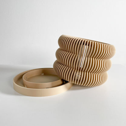 Original Geometric Orchid Pot, Stylish Root View Planter, Indoor Plant Holder, Windowsill Display, Contemporary