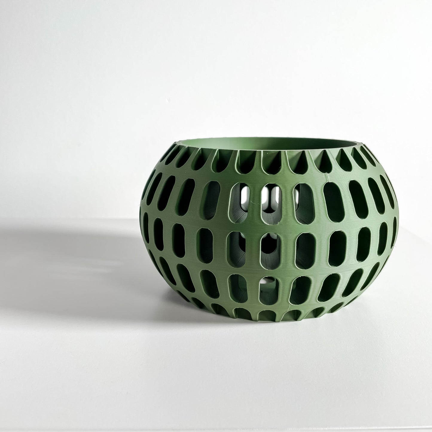 Breathing Orchid Pot, Root View Airflow Planter, Geometric Windowsill Plant Holder, Stylish Decor Statement