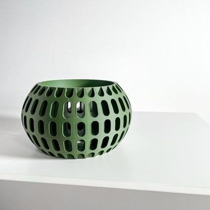 Breathing Orchid Pot, Root View Airflow Planter, Geometric Windowsill Plant Holder, Stylish Decor Statement