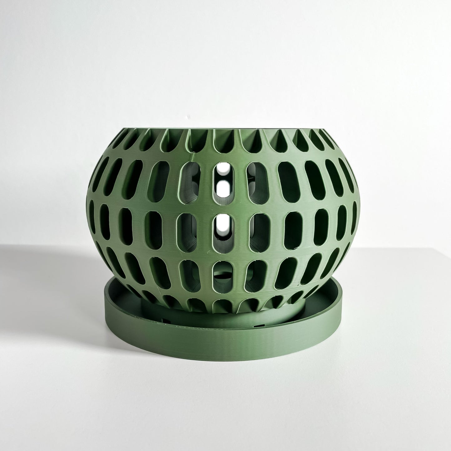 Breathing Orchid Pot, Root View Airflow Planter, Geometric Windowsill Plant Holder, Stylish Decor Statement