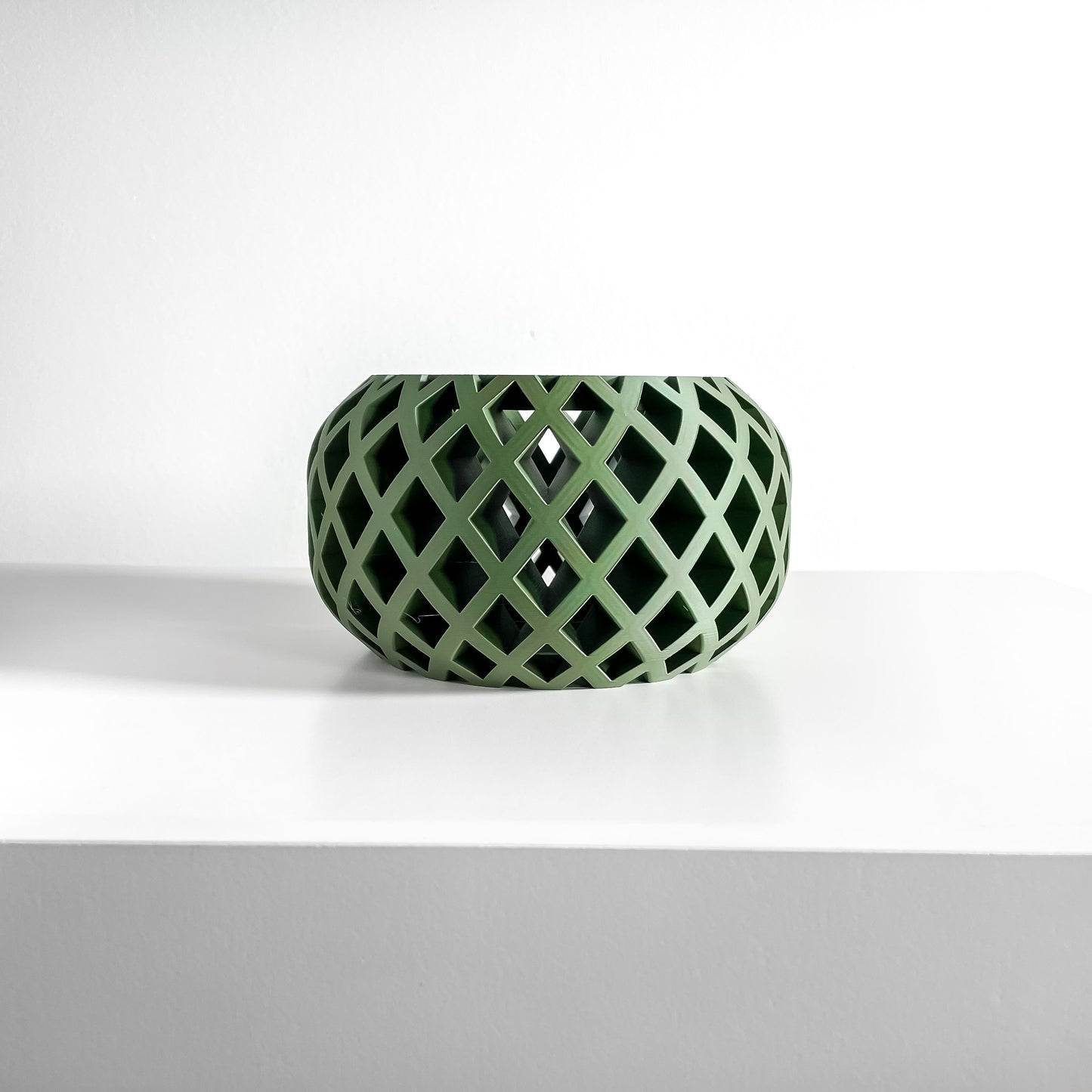 Breathing Orchid Pot, Root View Airflow Planter, Geometric Windowsill Plant Holder, Stylish Decor Statement