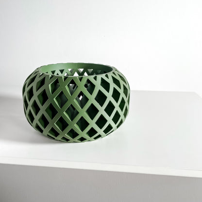 Orchid Planter, Root View, Tray Ready, Minimalist Japandi Architectural Windowsill