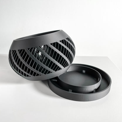 Orchid Planter, Airflow Root Pot, Windowsill Display, Greenhouse Accent, DisplayPiece