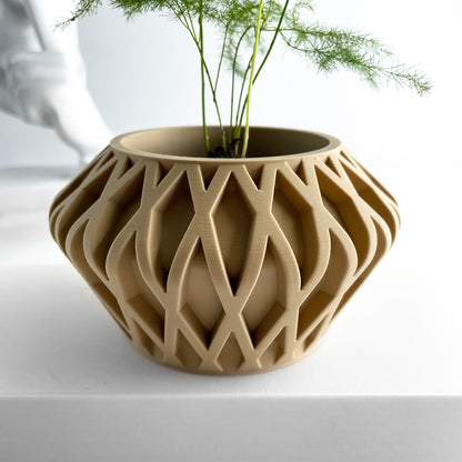 planter pot, indoor succulent container, desktop organizer, contemporary plant decor