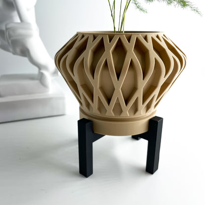 planter pot, indoor succulent container, desktop organizer, contemporary plant decor