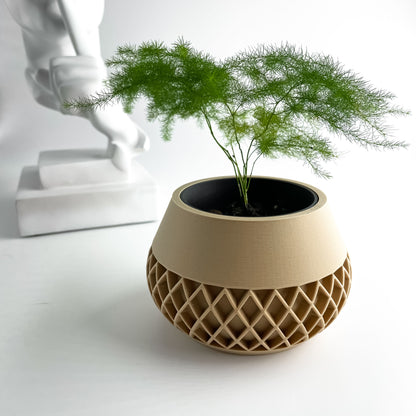 Artistic Planter Pot, Minimalist, Workstation Plant Holder, 3D Home Decorator, Nordic Style, Art Deco