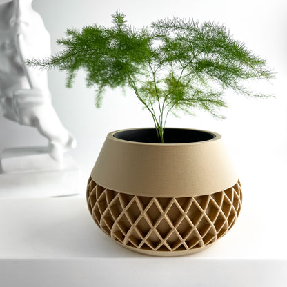 Artistic Planter Pot, Minimalist, Workstation Plant Holder, 3D Home Decorator, Nordic Style, Art Deco
