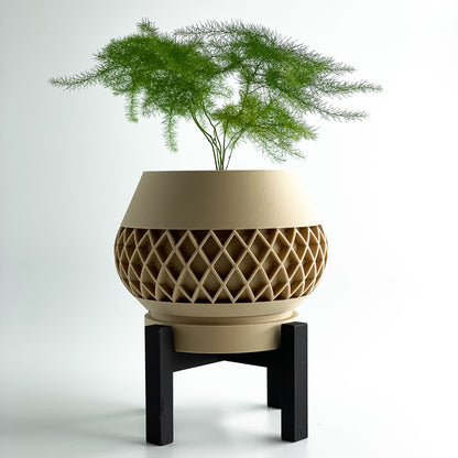 Artistic Planter Pot, Minimalist, Workstation Plant Holder, 3D Home Decorator, Nordic Style, Art Deco
