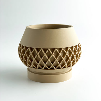 Artistic Planter Pot, Minimalist, Workstation Plant Holder, 3D Home Decorator, Nordic Style, Art Deco