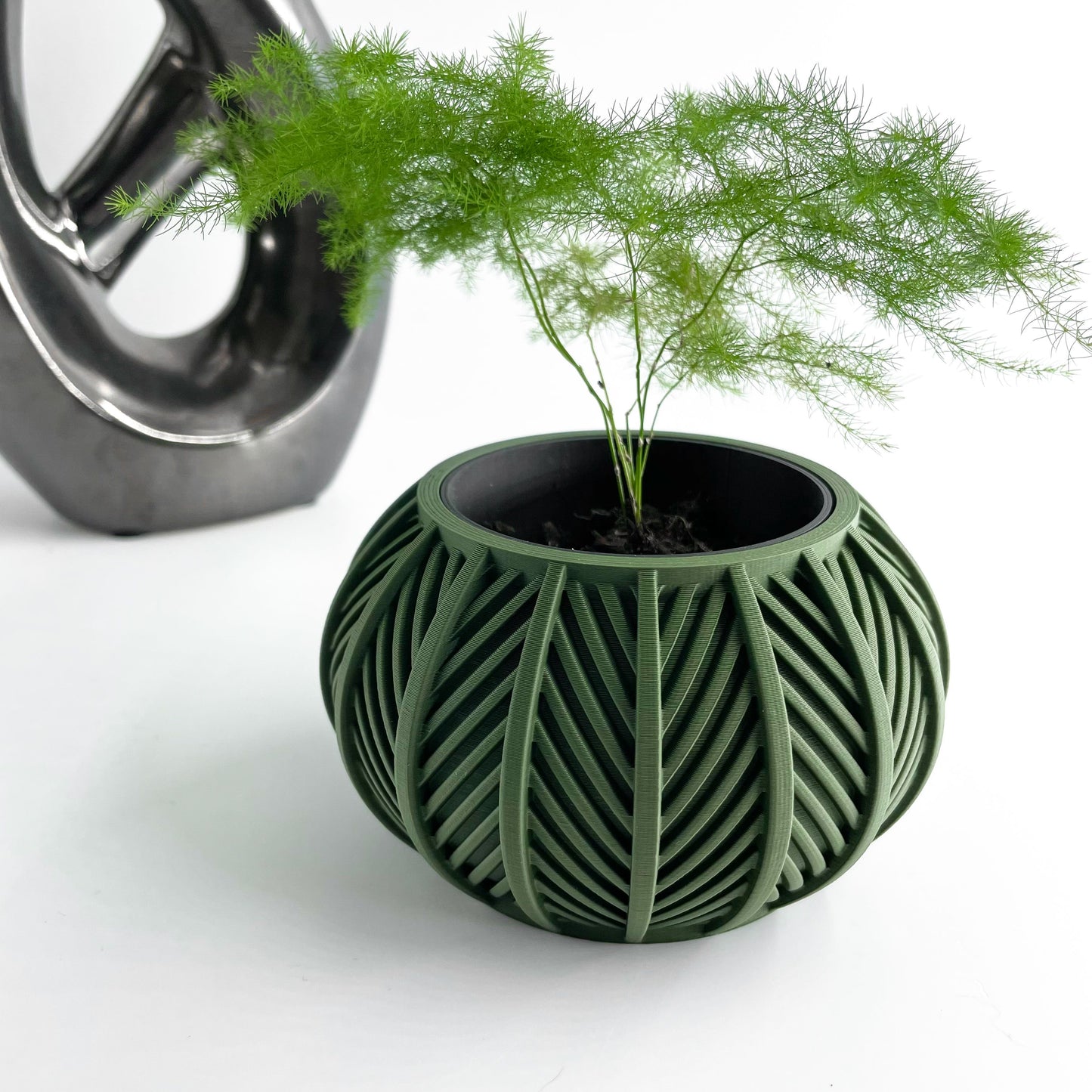 Succulent Planter, Geometric Pot, Nordic Herb Container, Minimalist Desk Organizer